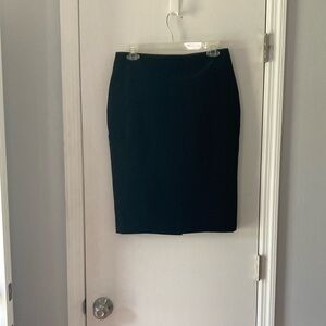 Ann Taylor Black Knee-Length Pencil Skirt